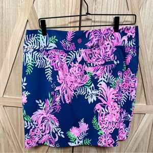 LILLY PULITZER Monica Skort “Ruffle Your Feathers” Luxletic Size 10